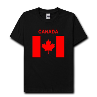 加拿大Canada纯棉短袖T恤男女枫叶之国圆领打底衫上衣夏季设 无界