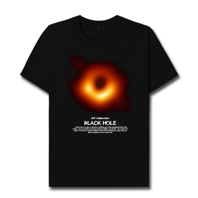 黑洞照片blackhole宇宙短袖T恤