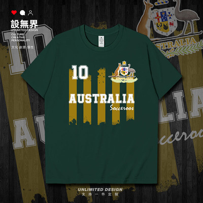 澳大利亚纯棉Australia世短袖T恤