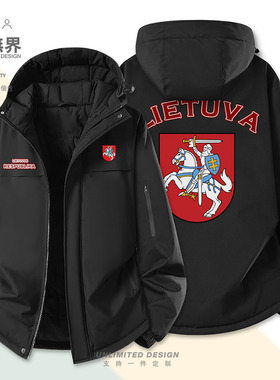 立陶宛Lithuania加厚棉服男女潮休闲新款宽松棉袄外套冬装设 无界