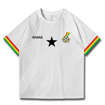 加纳Ghana世界杯足球国家短袖T恤