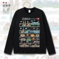 Long-Staple Cotton Long-Sleeved Black a