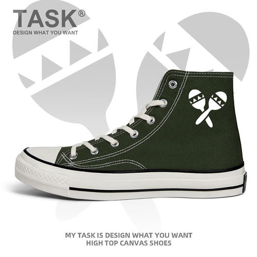 定制鞋子，经典高帮鞋，舒适透气，个性