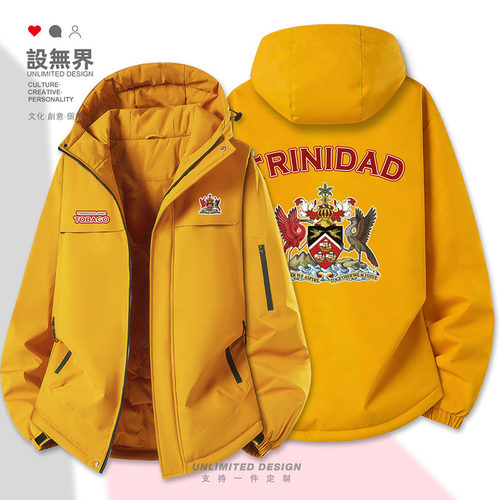 特多Trinidad特立尼达和棉服外套