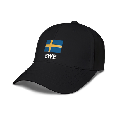 设瑞典徽鸭舌帽棒球男女夏太阳帽