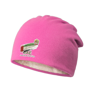 阿联酋国旗标志印花复古加绒棉帽男女帽子头巾包头帽0010设 无界