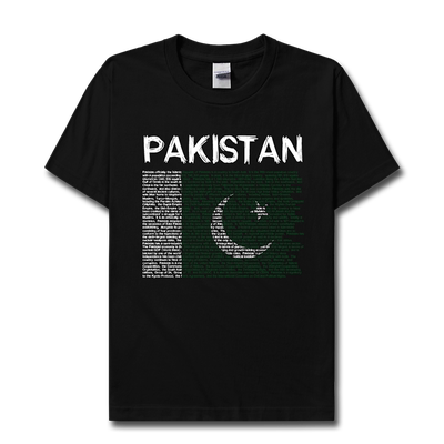 巴基斯坦Pakistan纯棉夏短袖T恤