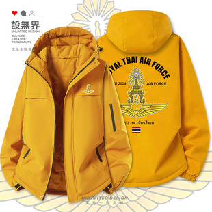 泰国Thailand空军飞行员国家加厚棉服男女棉衣外套冬装潮设 无界