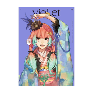 左 vioLet 日本著名插画师左初画集 动画保存版 收录150幅插画作品