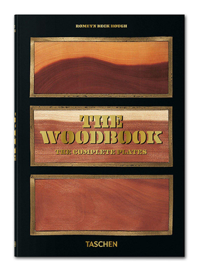 现货TASCHEN原版 The Woodbook 当代木质全收录 木材木刻研究 木材横截面分析 美丽树木纹理展示