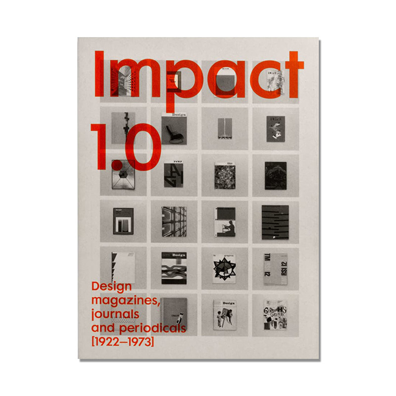 现货原版 Impact 1.0 平面图案标志字体排版创新视觉设计 1922-1973年间的杂志期刊书籍封面设计