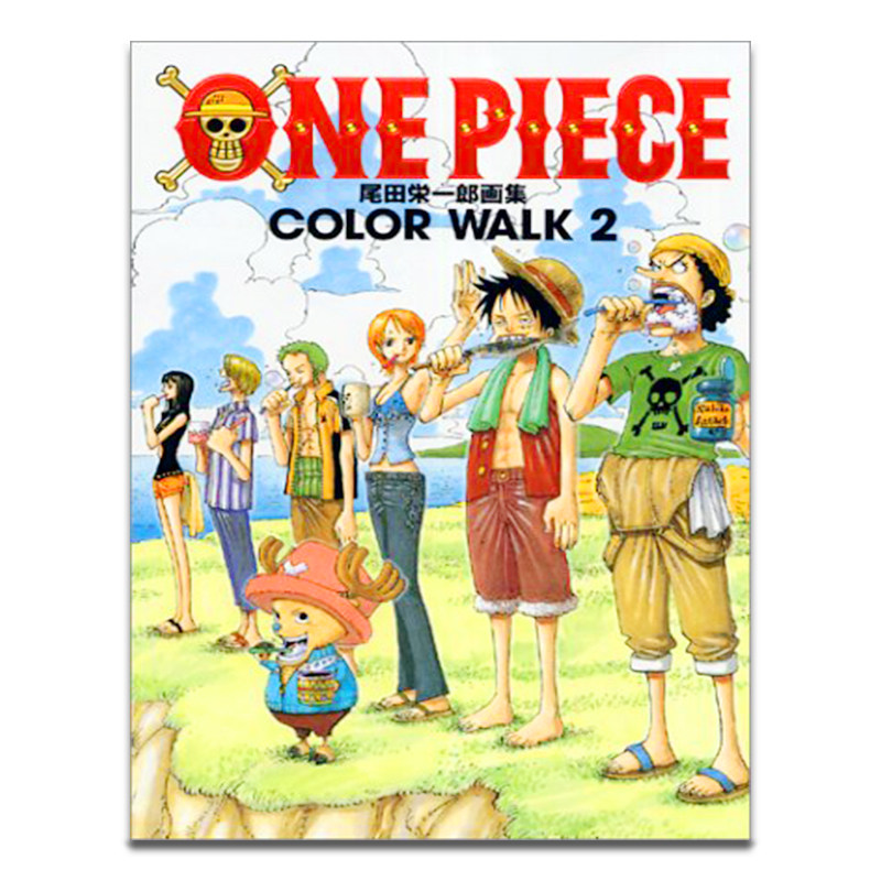 航海王 海贼王 ONEPIECEイラスト集 COLORWALK 2 漫画 原版进口