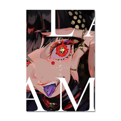 LAM画集 いかづち 日本P站画师LAM首本插画作品集 绚丽色彩人物原创画集 PIE