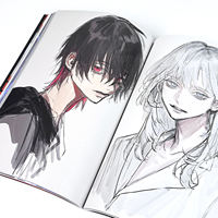 This is the first original illustration work of handsome and charming male characters by AU, an artist from the "Killing Intent" P Station. It was published by Xuan Guang Society thumbnail 5