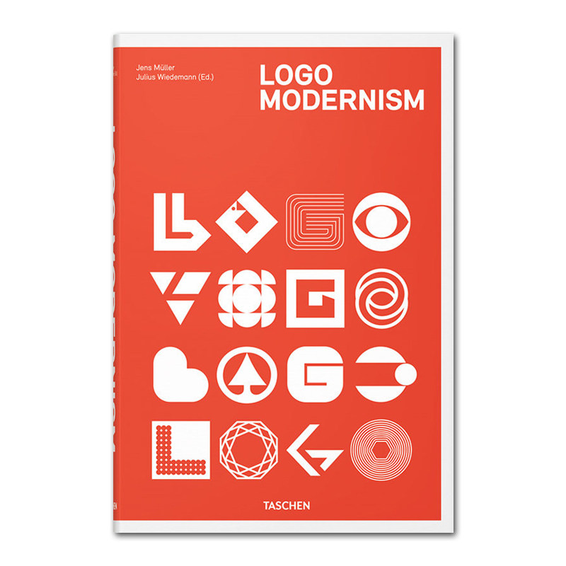 现货包邮 taschen原版 logo modernism logo品牌设计 标志现代主义