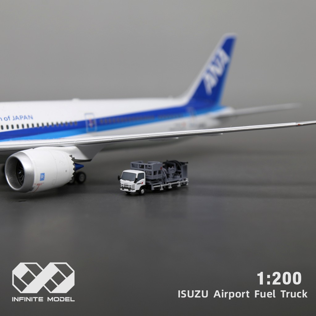 瑞航机场加油车1 :200比例车场景模型配JCGJ模型