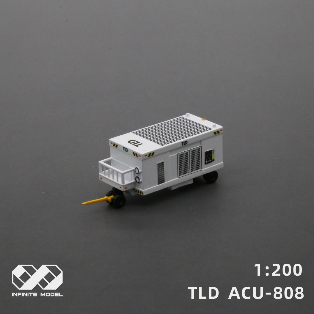 无穷模艺TLD ACU808空调车1 :200比例场景配JCGJ模型