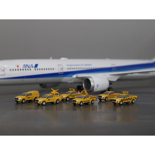 无穷模艺TLD跟我来/机务/驱鸟车1 :200机场地勤车场景搭配模型