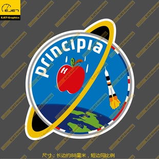 Soyuz TMA-19 Principia 任务 贴纸/车贴/飞行箱贴 长边约85毫米
