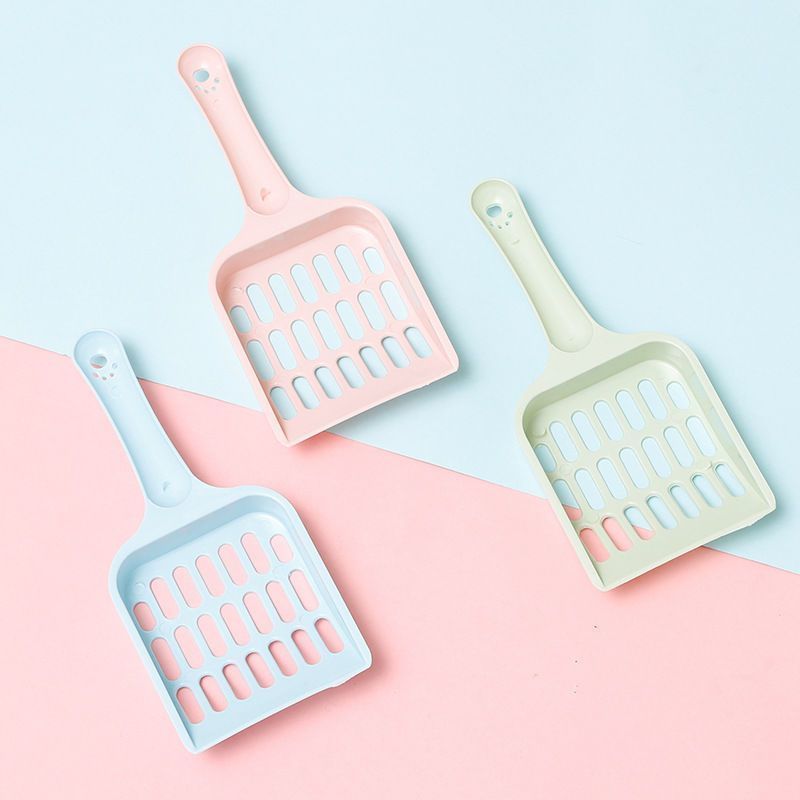 猫砂铲加厚长柄小号大孔豆腐猫砂专用清洁铲宠物厕所实用工具新