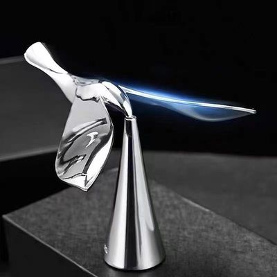 悬浮平衡创意桌面小鸟金属不倒翁摆件飞鸟开瓶器解压礼物