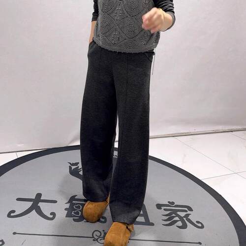女权贵族6557初冬200斤弯刀裤时装大码女装胖m时装肥时装大女裤子