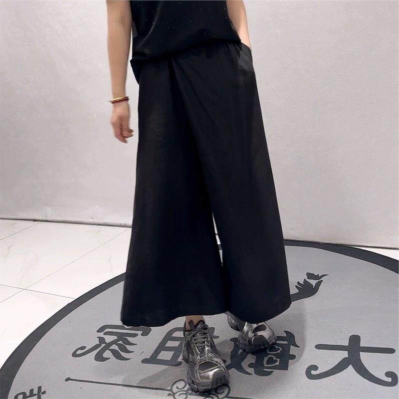 芮娜依莲2026夏季胖mm半身裙蓝鲸之吻2173裤裙大码女装宽松女裤