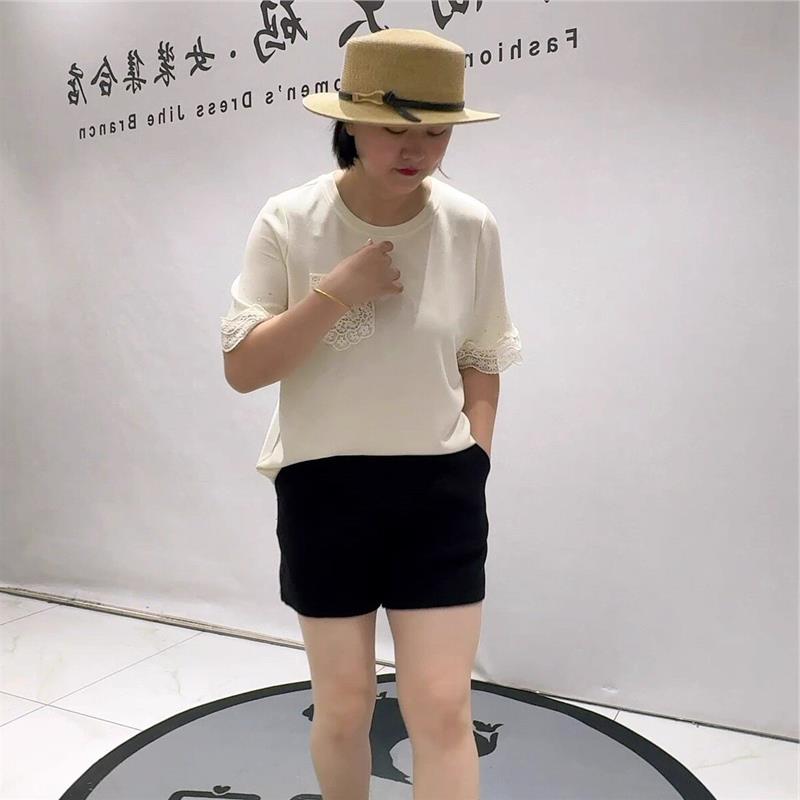 女权贵族潮流T恤6153初秋短袖衫加肥加大码女装200斤显瘦衫上衣衫