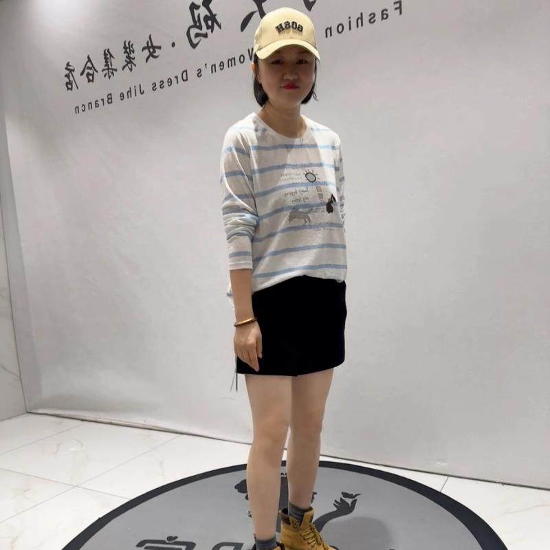 2026春针丝缘时尚大码女装胖mm打底T恤2283圆领长袖衫显瘦打底衫,女装/女士精品,大码内搭,淘宝优惠券,粉丝福利购,淘宝优惠卷