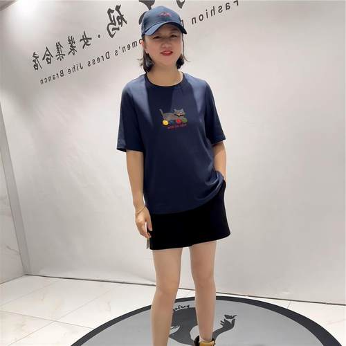 女权贵族2026年货初春大码T恤短袖T加肥加大胖mm衫200斤打底1516