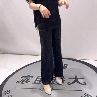 女裤 子6228200斤显瘦长裤 2026初夏新款 裤 胖mm大码 芮娜依莲时尚