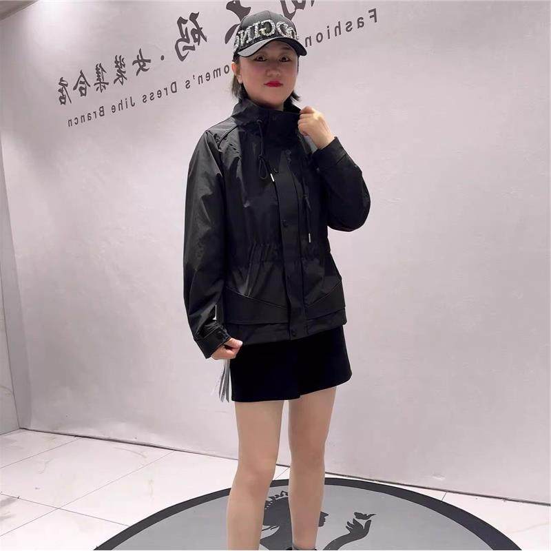 针丝缘2026春装4113连帽外套加大女装加肥加大减龄显瘦开衫上衣潮