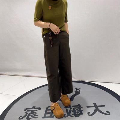 女权贵族2026秋季新款时尚潮流大码女装6379女裤200斤显瘦裤子