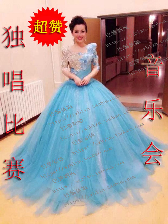 闪钻歌唱比赛音乐会演出服现货