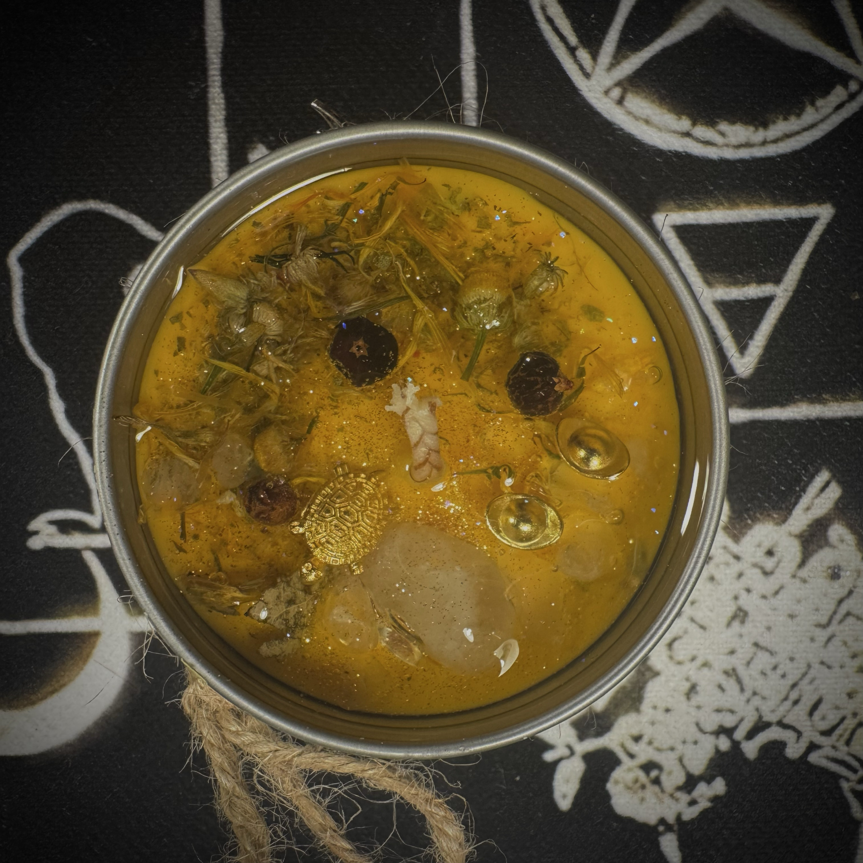 宛宛|金玉·愿力|自信财富进宝招米水晶花草蜡烛显化新满月珍宝