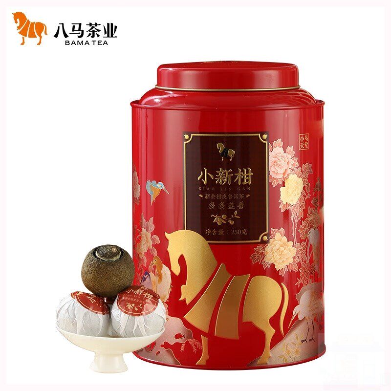 八马茶业 茶叶 小青柑柑普茶 新会柑-三年陈熟普小鸟天堂大罐装2怎么样,好用不?