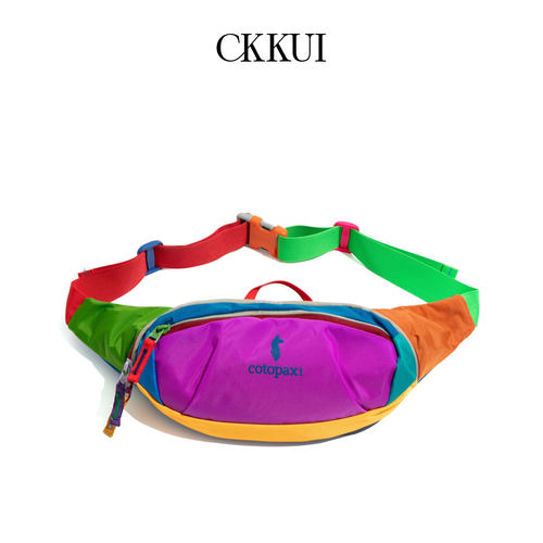 CKKUI美式撞色多巴胺羊驼包包