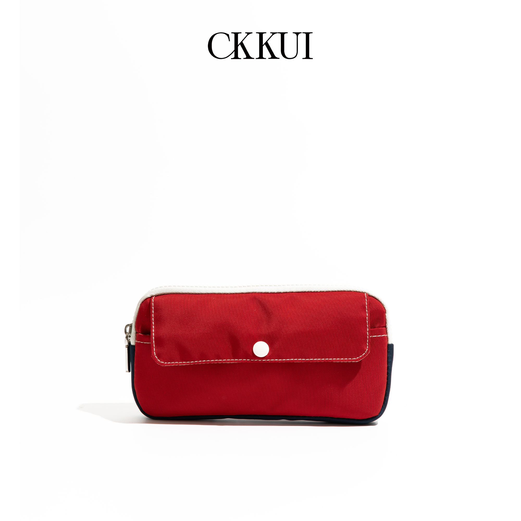 CKKUI韩系简约尼龙防水笔袋