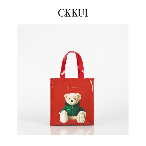 CKKUI英伦风欧美购物袋PVC