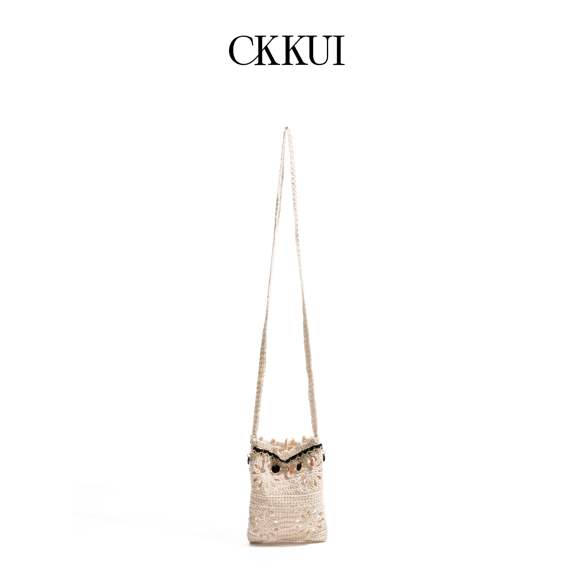 CKKUI假日出游简约编织包包女款