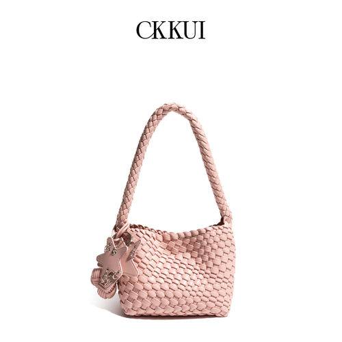 CKKUI枪枪同款多巴胺编织包