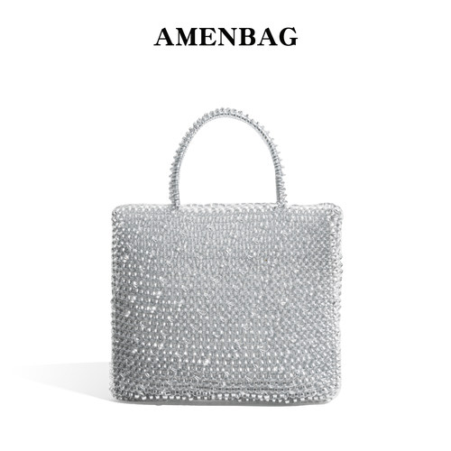 韩版方形手提包时尚糖果色