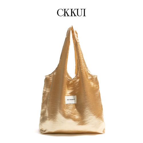 CKKUI高光缎面小众休闲包包女款