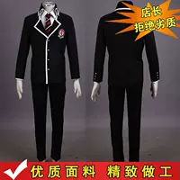 Bộ đồ đen trừ tà xanh anime COS quần áo tùy chỉnh Omura Phospho COSPLAY quần áo đồng phục nam - Cosplay cosplay joker