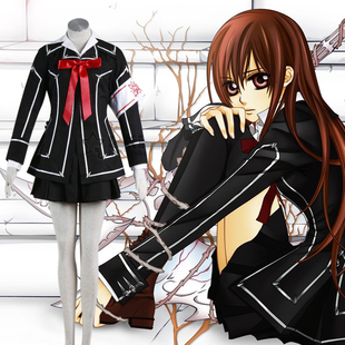 日间部COSPLAY服装女吸血鬼骑士COS服黑主优姬衣服制服现货女装