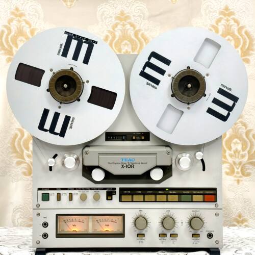 原装进口二手 TEAC X-10R 四轨左右双向录放10寸专业开盘机磁带机