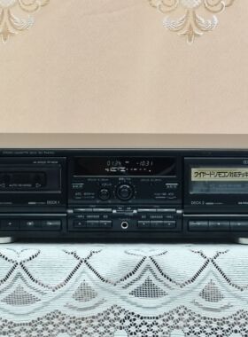 原装进口二手音响 Technics RS-TR4750 双卡座磁带机松下高端卡座