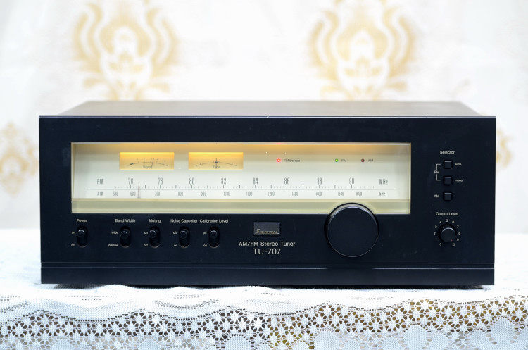 Sansui/山水TU-707 山水旗舰收音头 改好国频 电源100伏