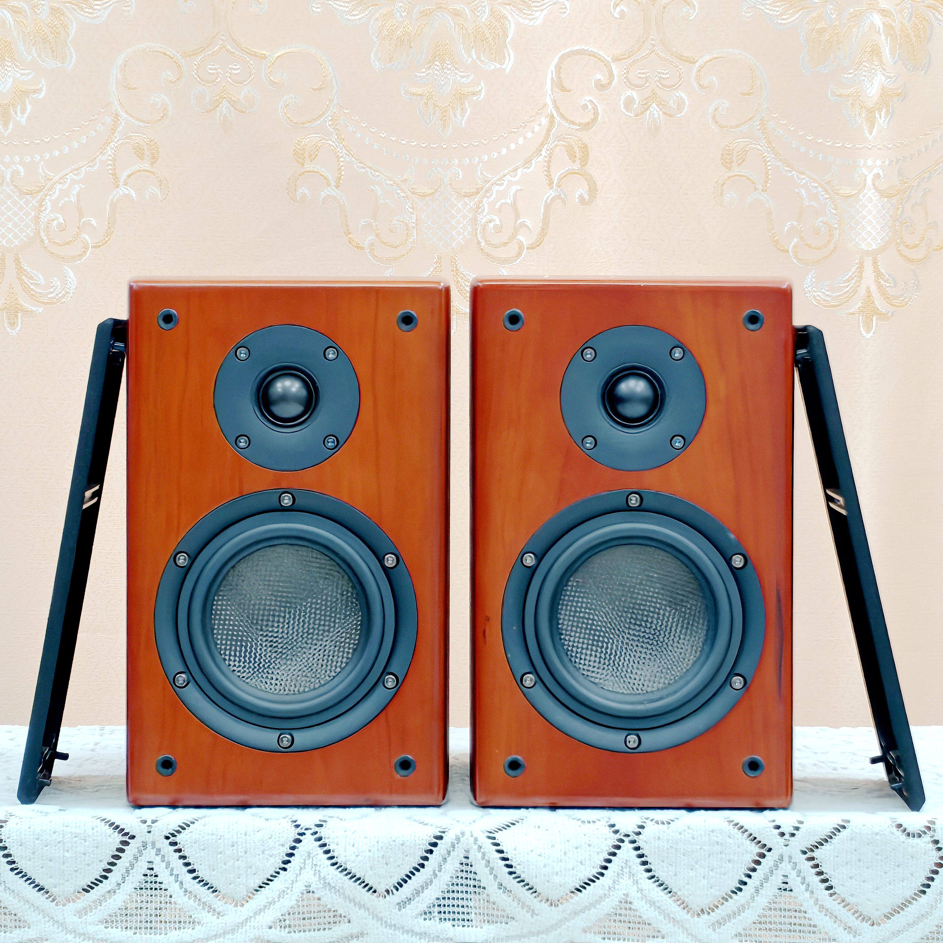 原装进口二手音响 天龙/DENON SC-CX303旗舰枫木实木书架豪华音箱