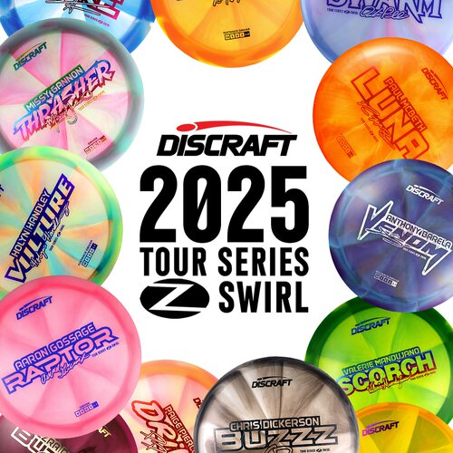 DISCRAFT进口珍藏2025巡回赛比赛专业高尔夫飞盘PDGA限量版认证